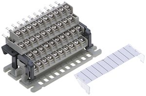 Klemmenleiste Reichle & De-Massari 2×20P 17.5A 0.75…1.5mm² löten/schrauben