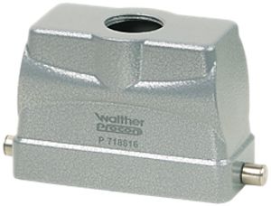 Steckergehäuse Walther PROCON P718816, Gewinde 1×M25, H=65mm, Al