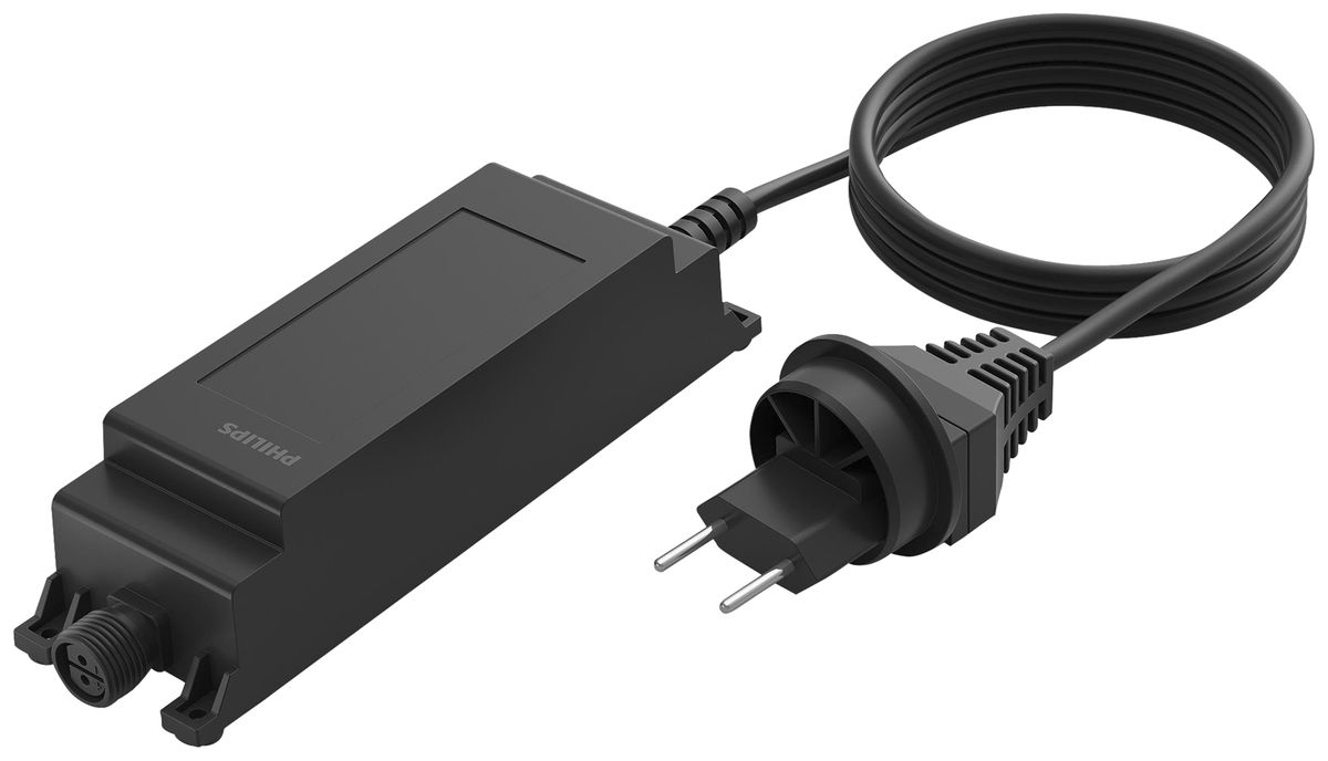 Alimentation LED Philips GardenLink IP67 0…48W 12V ON/OFF câble 1.2m avec fiche