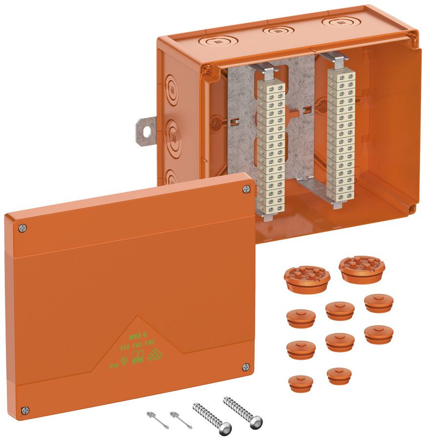 AP-Abzweigdose Spelsberg WKE 6 32×1.5mm² E90 250×200×120mm IP66 or