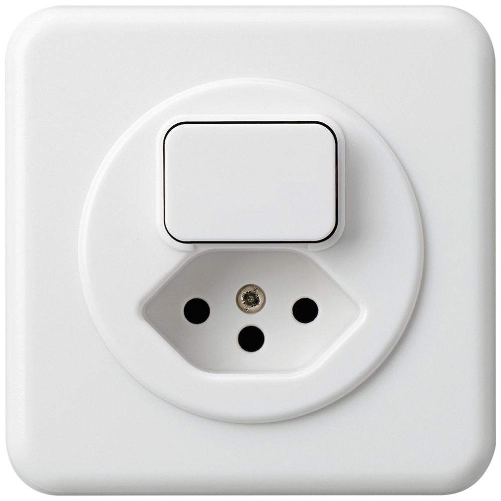 UP-Kombination I basico LR+Typ 13 Phasenabschnitt 20…400W/VA weiss