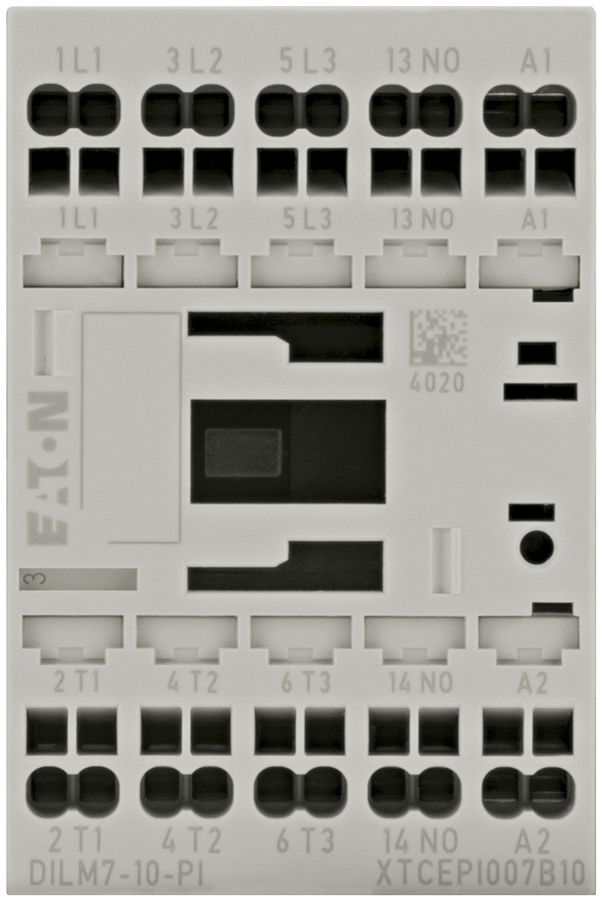 Leistungsschütz Eaton, 3P 3kW, 1S, 230V 50Hz, 240V 60Hz, Push-in-Klemmen