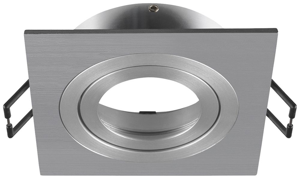 Einbaurahmen SLV NEW TRIA 75 Aluminium 90×90×26mm Silber