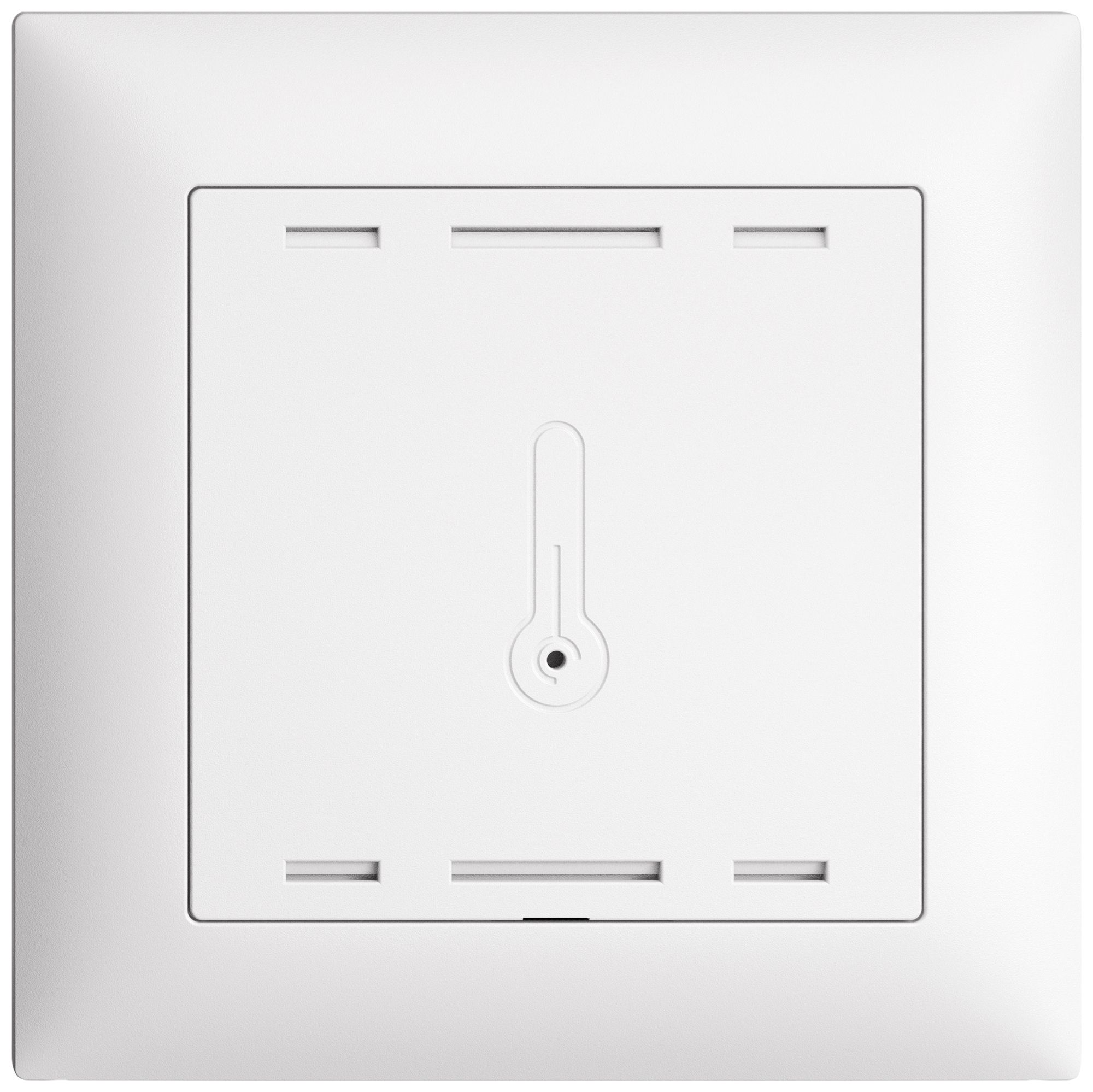 UP-Raumtemperatursensor EDIZIOdue Wiser K+ 230V 88×88mm ws