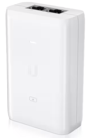 Ubiquiti PoE+ Injector U-POE-AT 48Volt, GE, 802.3at, 30Watt