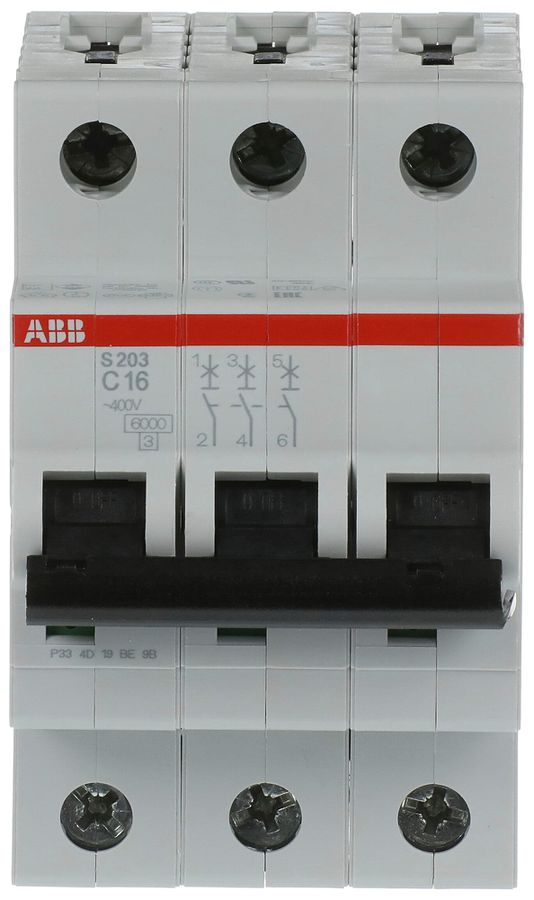 Leitungsschutzschalter ABB S203-C16 16A C 6kA