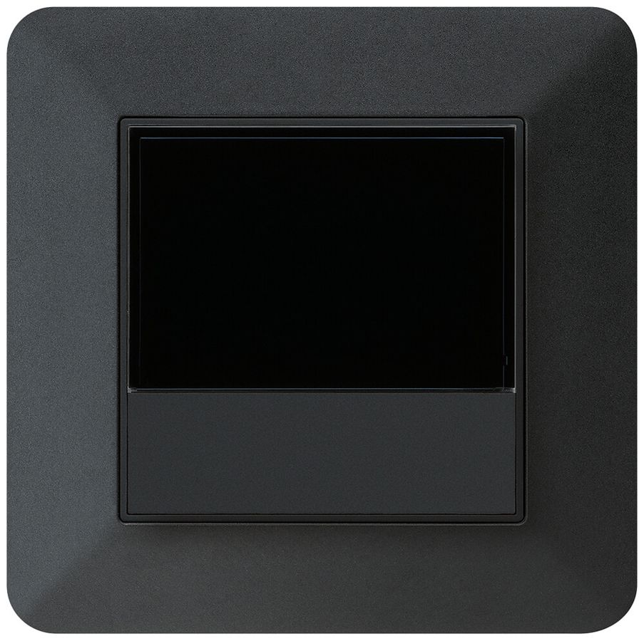 Termostato ambiente INC kallysto.trend KNX s/e-link con tasto nero
