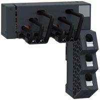 Connecteur de barres collectrices TeSys 3P 3Ph 63A 115mm noir