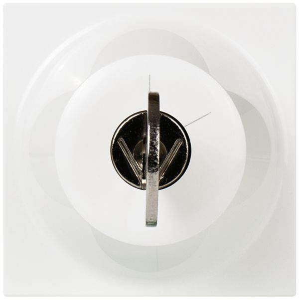 Interrupteur à clé INC MOS SS/Ronis blanc 2 modules 0-1-2