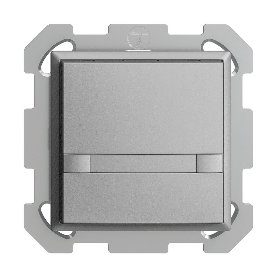 Poussoir KNX RGB ENC EDUE, 250mW, s.LED, papier, 1×pouss., comm.2×touches, si