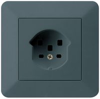 UP-Steckdose kallysto.trend T25 anthrazit Schraubklemme