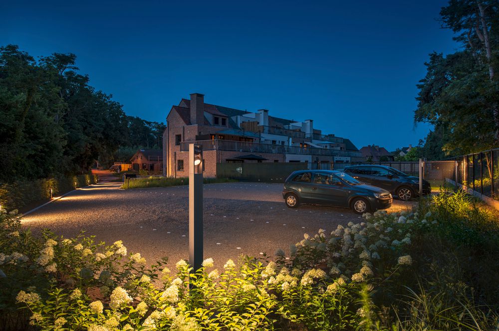 LED-Wegeleuchte SLV ESKINA FRAME 175 Pole 27W 2×1200lm 3000/4000K anthrazit IP65