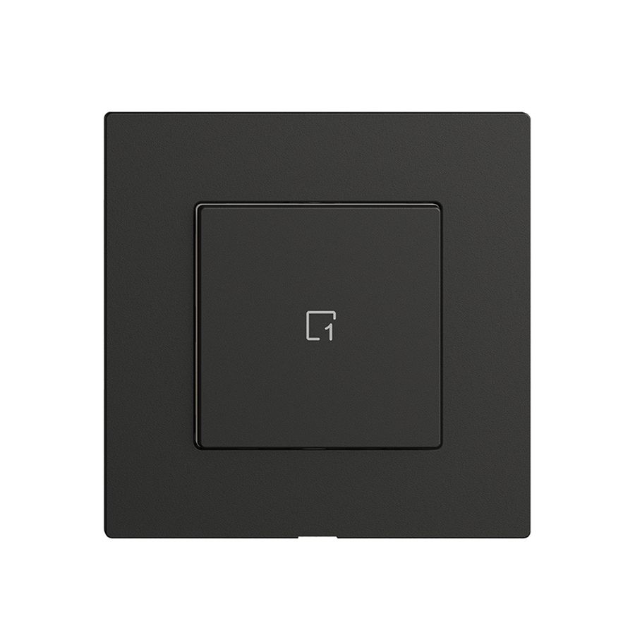 Comando per pulsante scena 1 scena/1T Edue Wiser nero