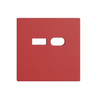 Montageset Feller EDIZIOdue für Steckdose USB 18W Typ A + Typ C berry