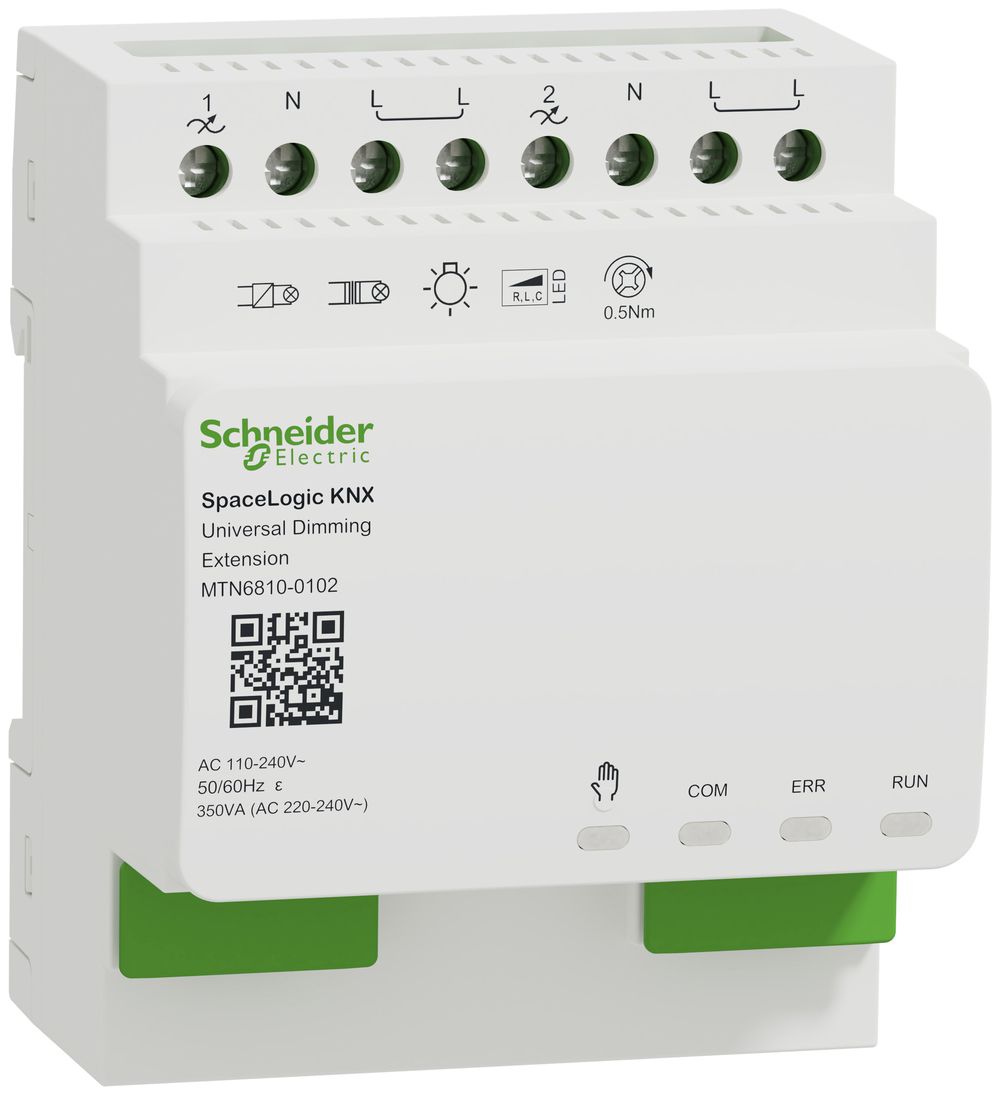 Extension de variation universel KNX  Schneider Electric SpaceLogic double 16A,