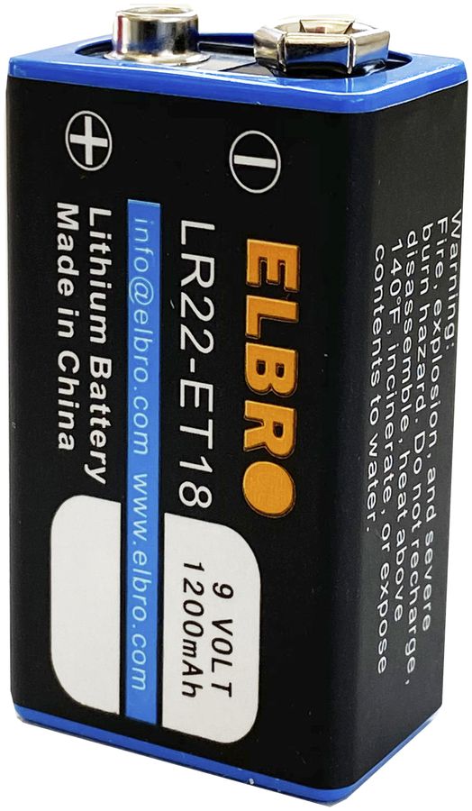 Batterie Lithium-Mangandioxid LR22 9V 1 Stück