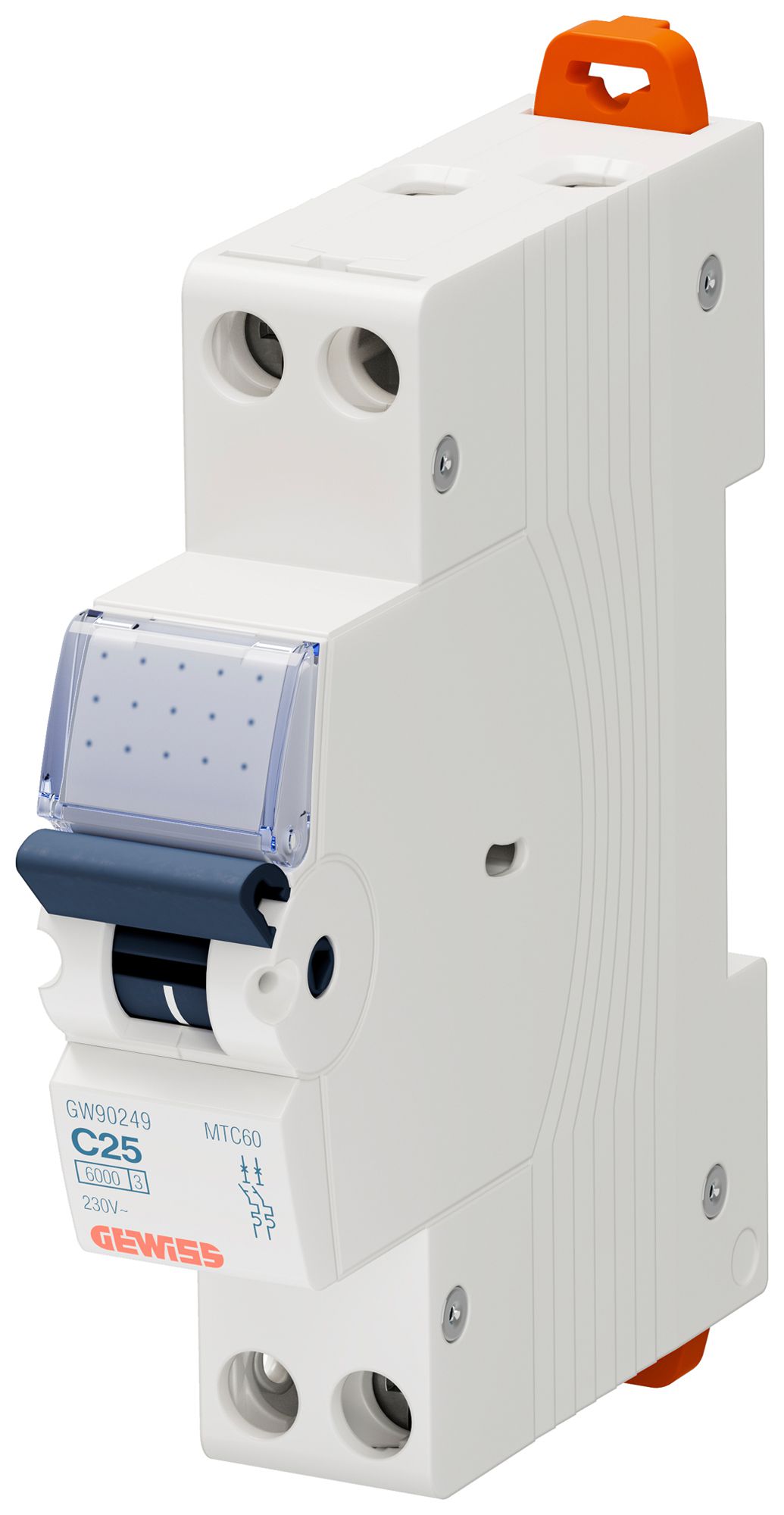 Leitungsschutzschalter Gewiss 90 MCB 2P 230V C 25A 6kA 1TE