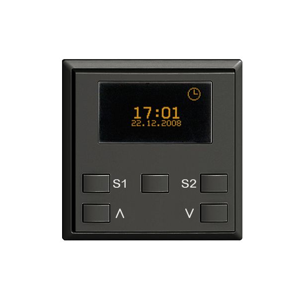 Frontset Astrozeitschaltuhr Motor 2T ZEP EDIZIOdue schwarz