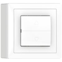 AP-Storenschalter SIDUS B weiss glänzend 1-Kanal