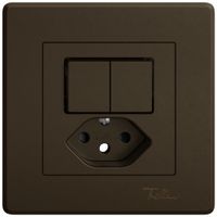 UP-Montageset EDIZIO.liv SNAPFIX® für Kombi.T13 m.2 Druckknöpfen Shutter br