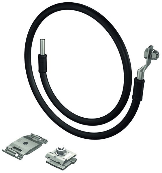 Kit de connection câble Flury FL 15, acier inoxydable A2, pour câble Ø6…8mm