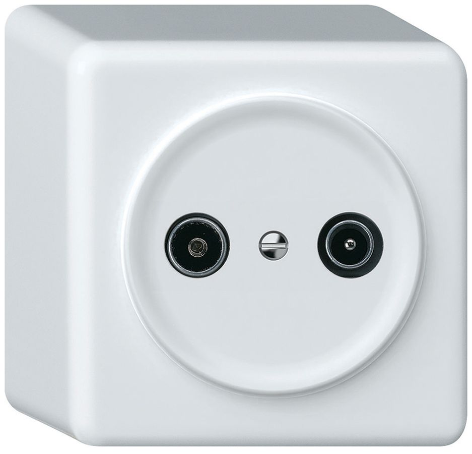 AP-Antennendose TV-R origin Enddose 10.5dB weiss