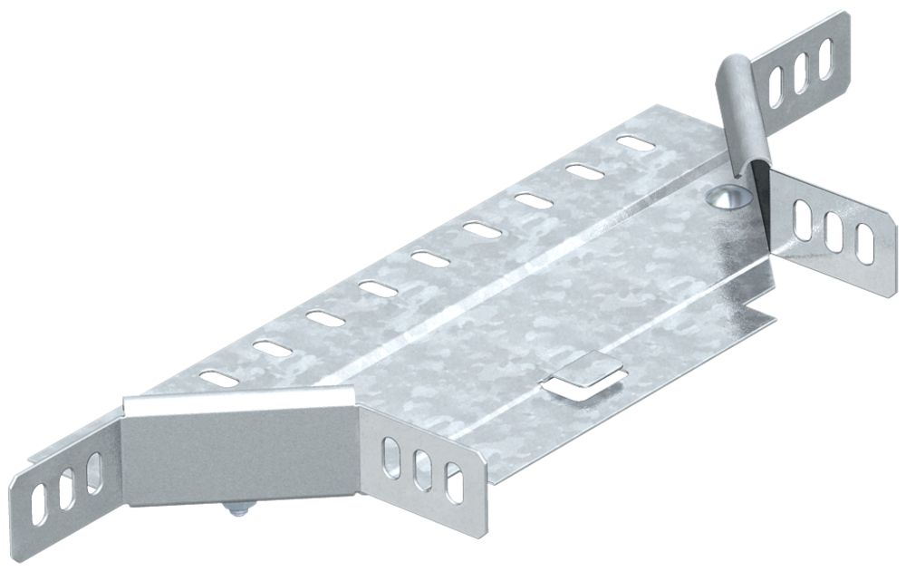 Raccord T adossé MKS 100×60mm zingué à chaud par immersion