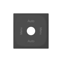 Plaque frontale SIDUS avec gravure anthracite