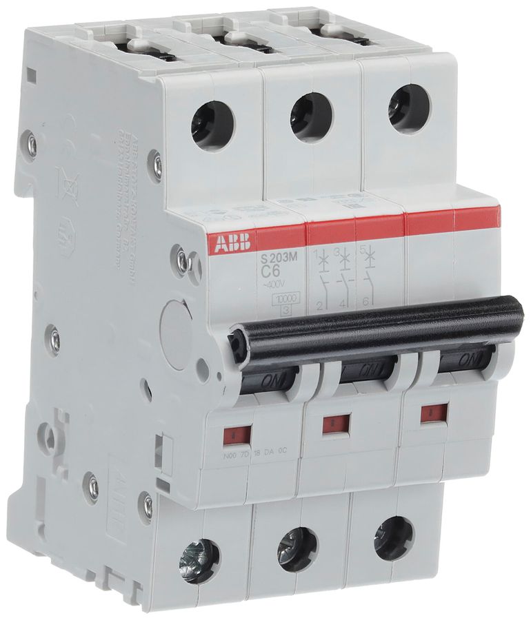 Disgiuntore ABB S203M-C6 6A C 10kA