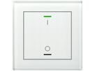 Pulsante KNX RGBW INC MDT BE-GTL1TW.B1 1t/2a temp.vetro bianco "I/O"
