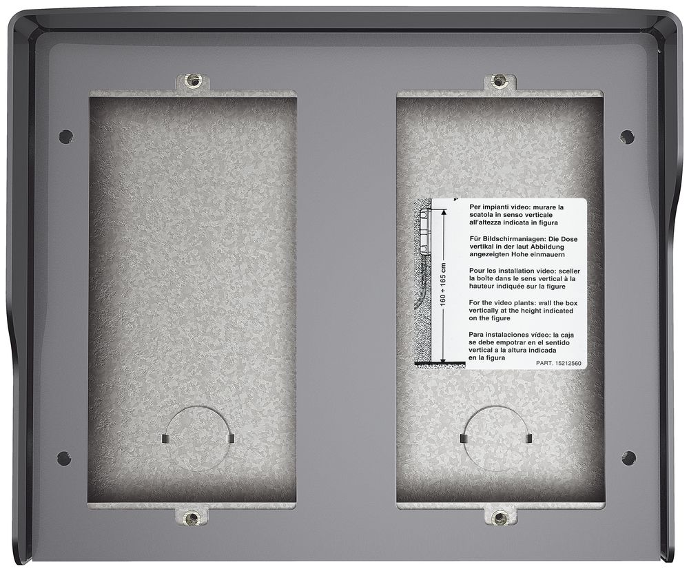 AP-Gehäuse Sfera 4 Module graphitgrau