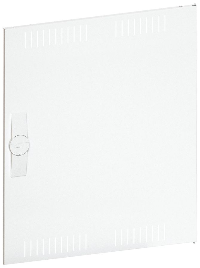 Porte droite avec fentes Hager univers 550×650×12mm IP30 blanc