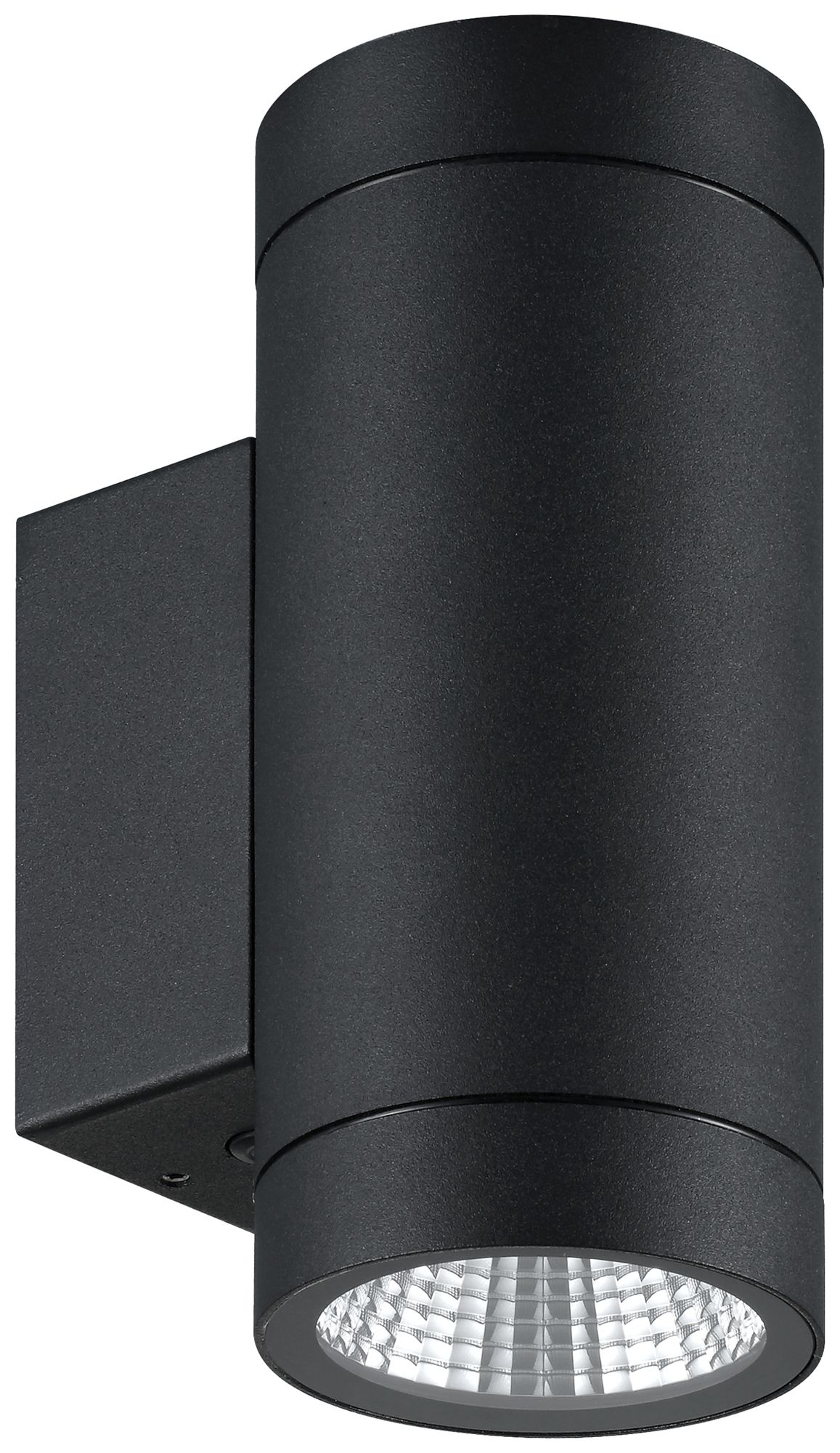 Applique LED Sylvania START Surface 11.4W 2×450lm 830/840 IP54 Ø76×167mm noir