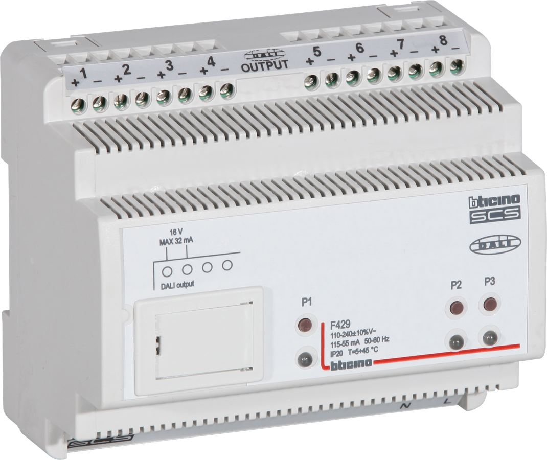 Varialuce DALI AMD Legrand 8 uscite