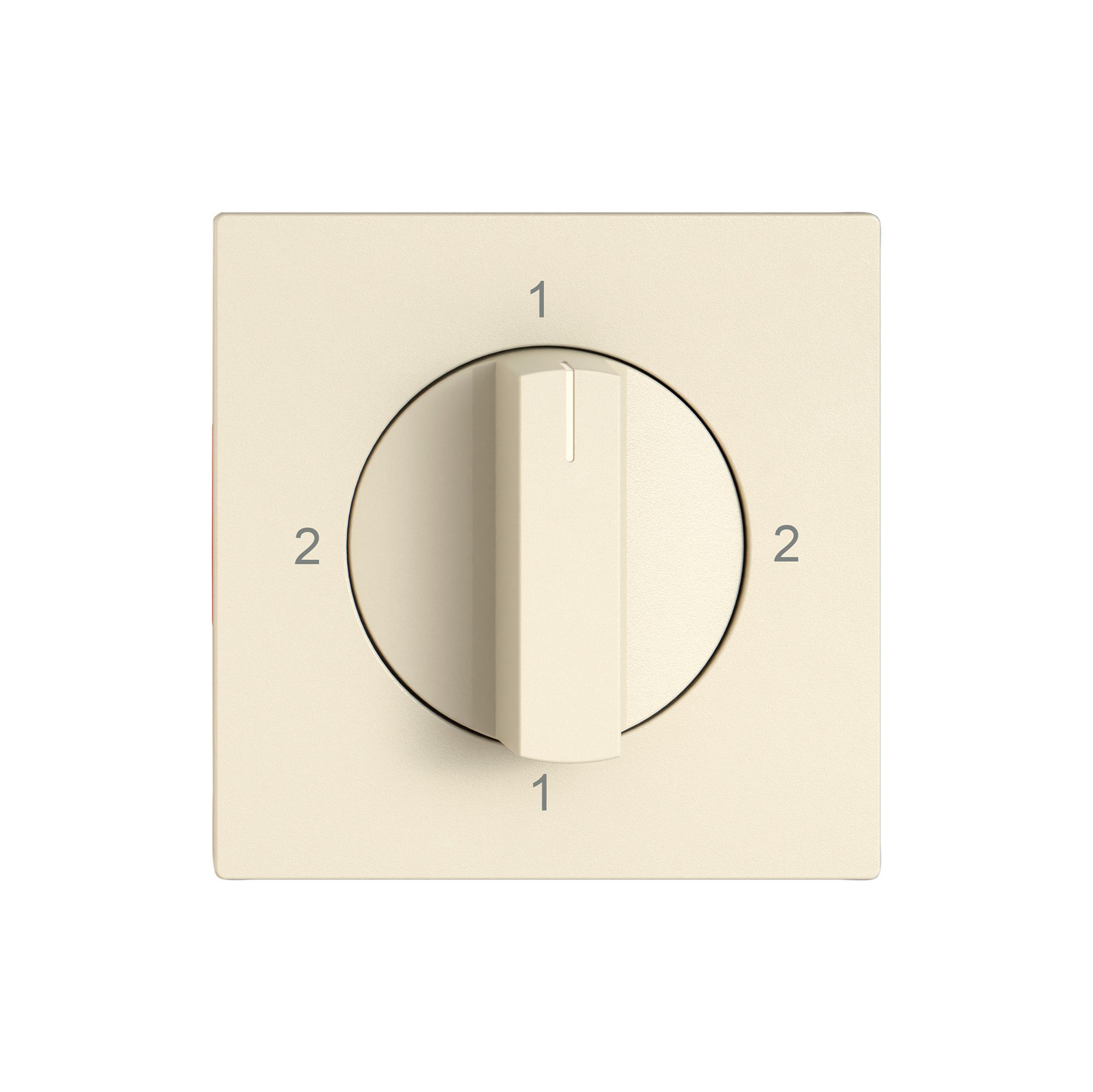 Montageset EDIZIO.liv SNAPFIX® f.Drehschalter m.Griff 2-1-2-1 cr