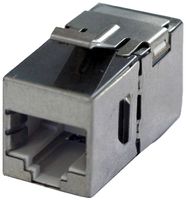 Modulo di accoppiamento BACHMANN 2×RJ45 Keystone presa/presa 6A (IEC) schermato