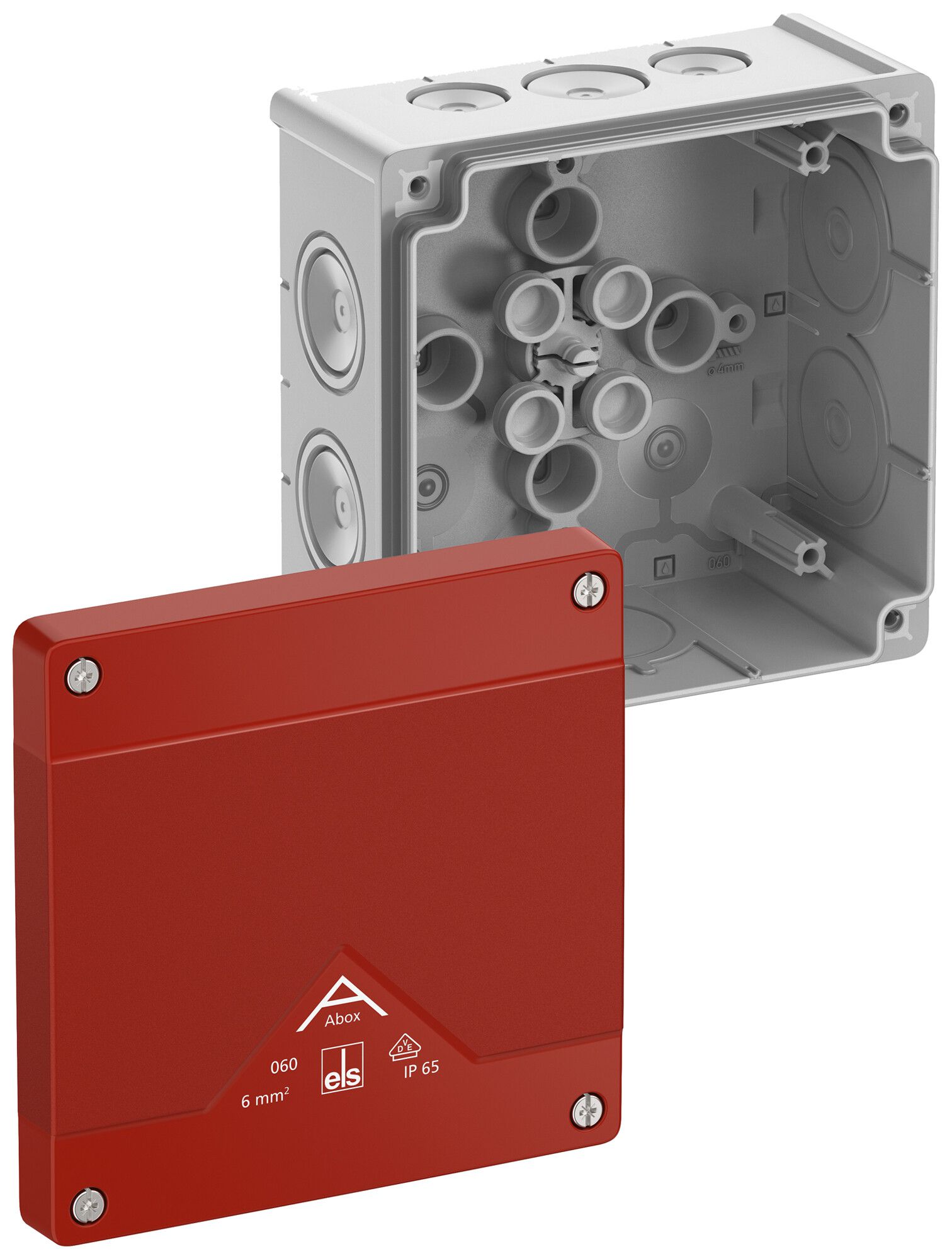 Scatola di derivazione AP Spelsberg Abox 060-L/SB 127×127×70mm IP66 ro