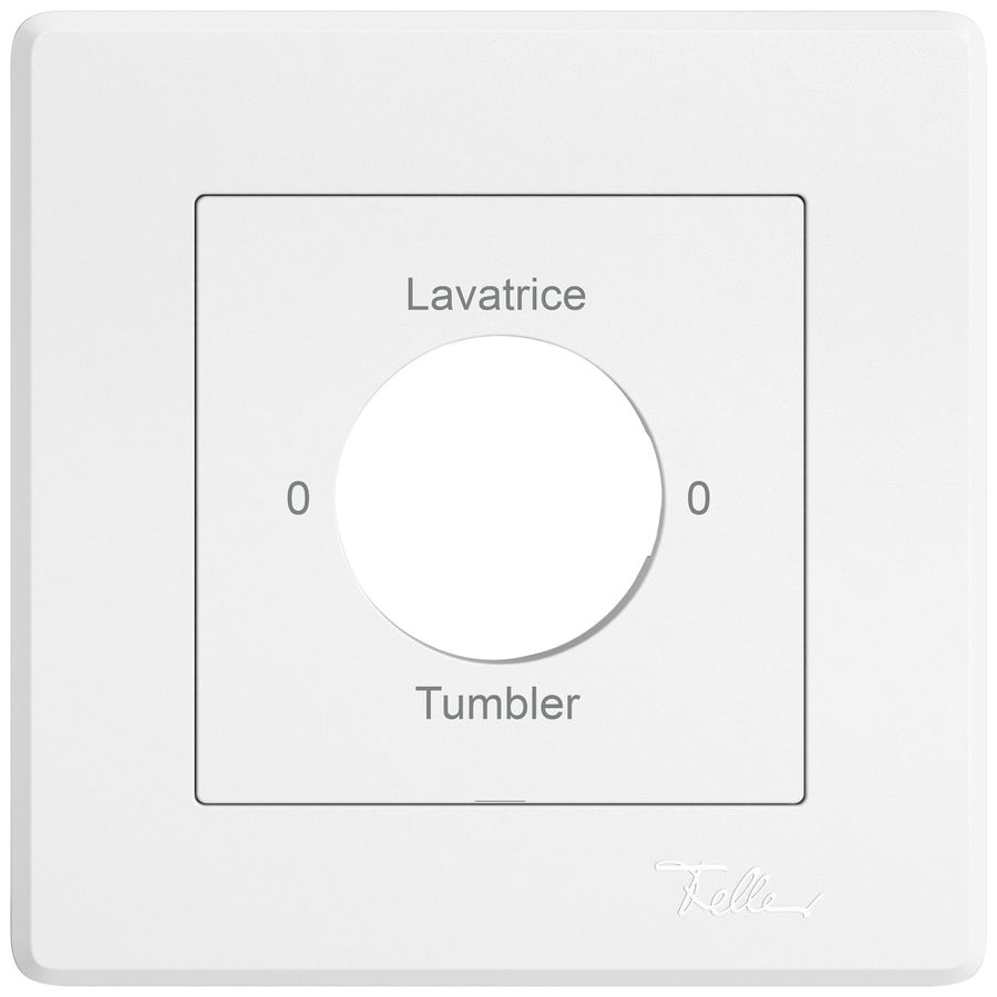 Kit de montage ENC EDIZIO.liv SNAPFIX® p.interr.rot.a.ser.0-Lavat.-0-Asciug.bc