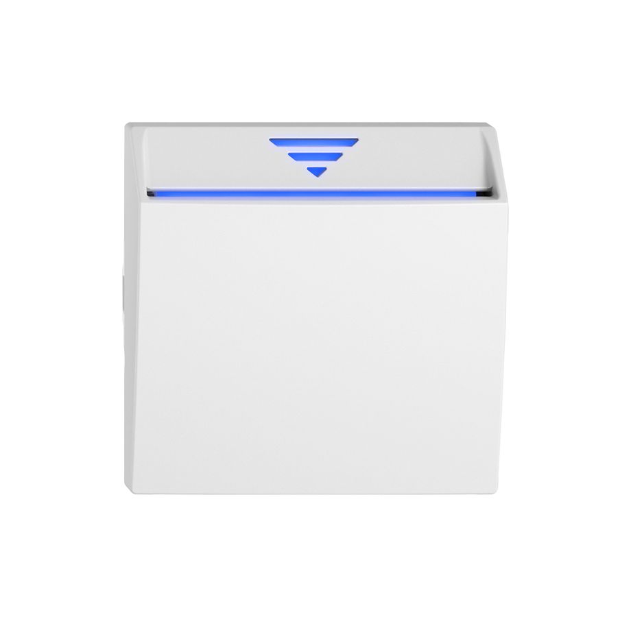 Hotelcard KNX EDIZIO.liv SNAPFIX® mit Busankopppler ws