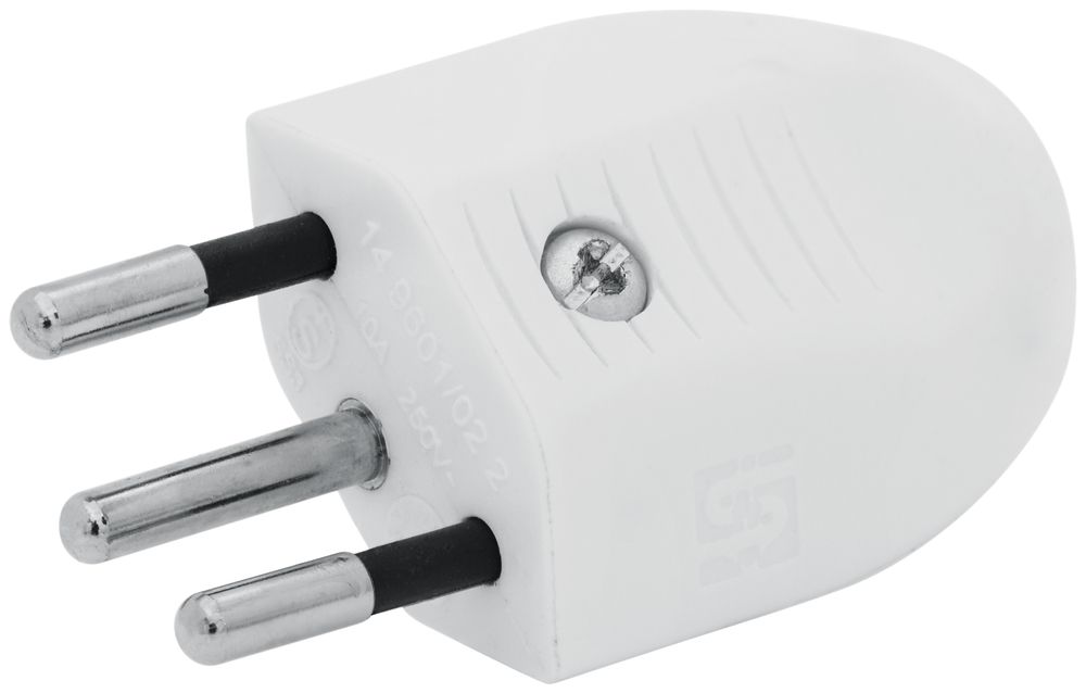 Stecker Steffen T12 weiss