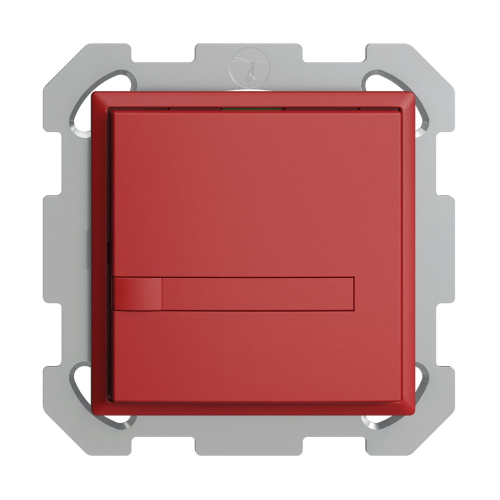 Poussoir KNX RGB ENC EDUE, 250mW, s.LED, a.papier, 1×poussoir, 1×touche, ber