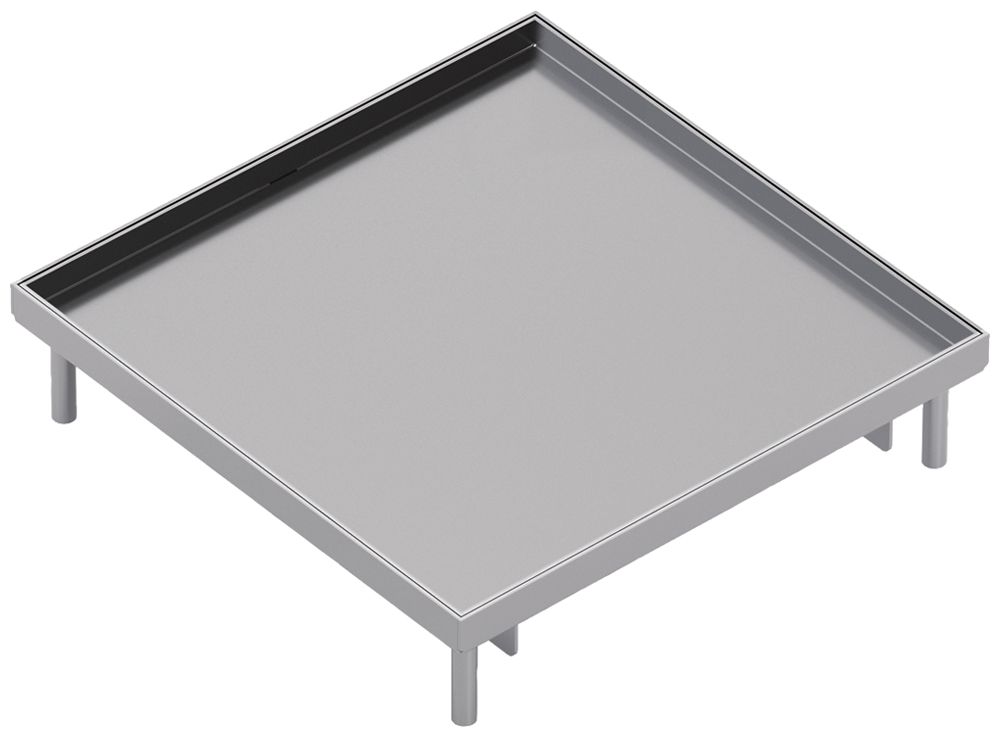 Edelstahlkassette Hager Q16 14 22×320×320mm rostfreier Stahl