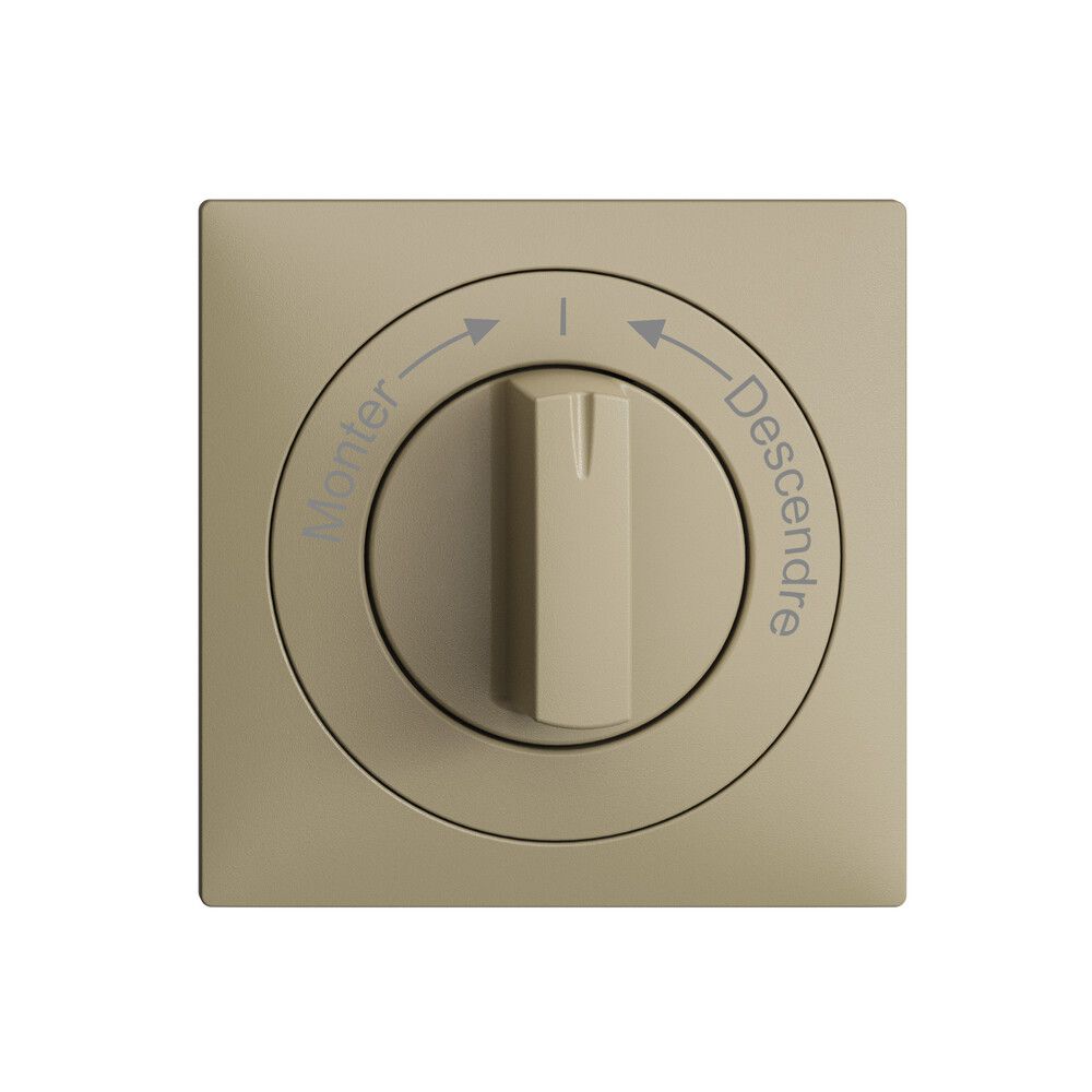 Frontset Monter->I<-Descendre EDIZIOdue 60×60mm sand