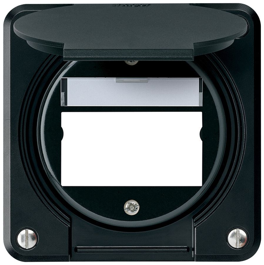 Kit di montaggio INC robusto IP55 piatto nero per modulo multimedia per combi