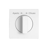 Montageset EDIZIO.liv SNAPFIX® f.Schwenktaster m.Griff Aperto → ← Chiuso ws