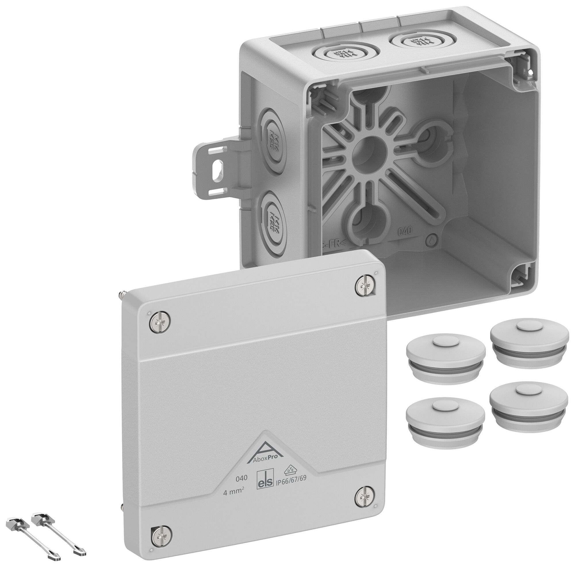 AP-Abzweigdose Spelsberg Abox Pro 040 AB-L 102×102×70mm IP69 gu