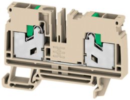 Borne de passage joignable WM S2C 6mm² 41A 1000V ressort 2×1 DIN35 be