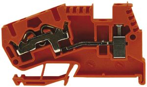 Durchgangs-Reihenklemme Woertz 0.5…4mm² 32A 800V Schraub.Federzug.2×1 TH35 ora