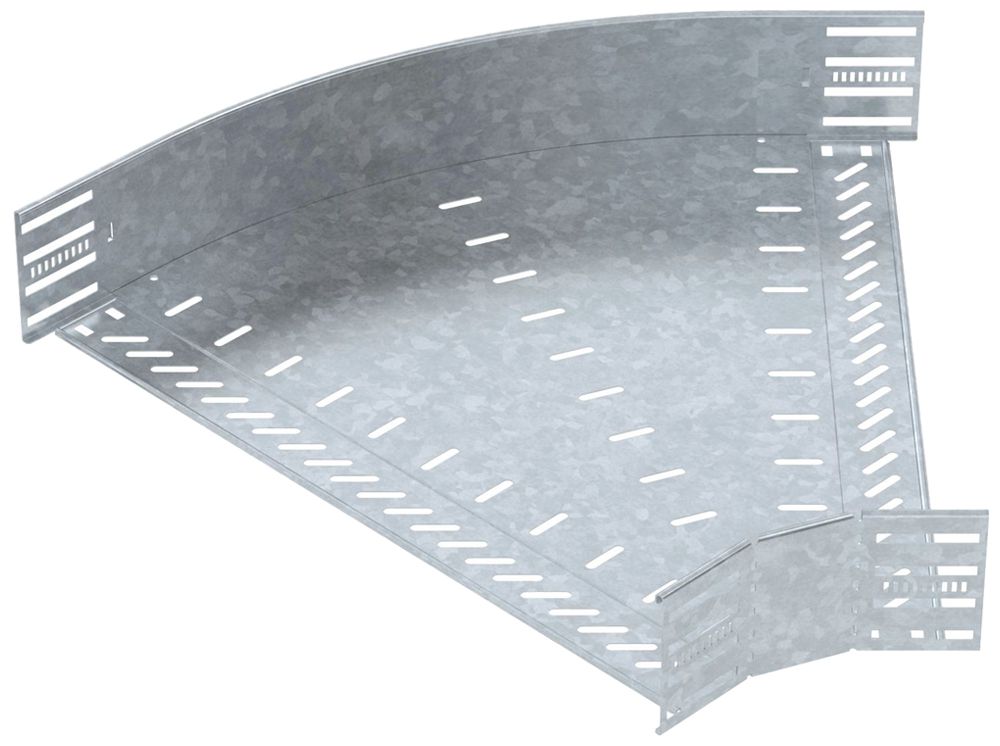 Coude BET RB 45° 110×600mm acier galvanisé à chaud