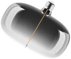 LED-Lampe Osram Vintage 1906 E27 4W 60lm 818 DIM Ø215×165mm Rauch